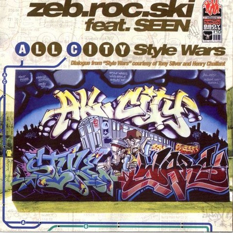 Zeb.Roc.Ski Feat. Seen - All City / Style Wars | MZEE Records (MZEE 064) - main Zeb.Roc.Ski Feat. Seen - All City / Style Wars | MZEE Records (MZEE 064) - main