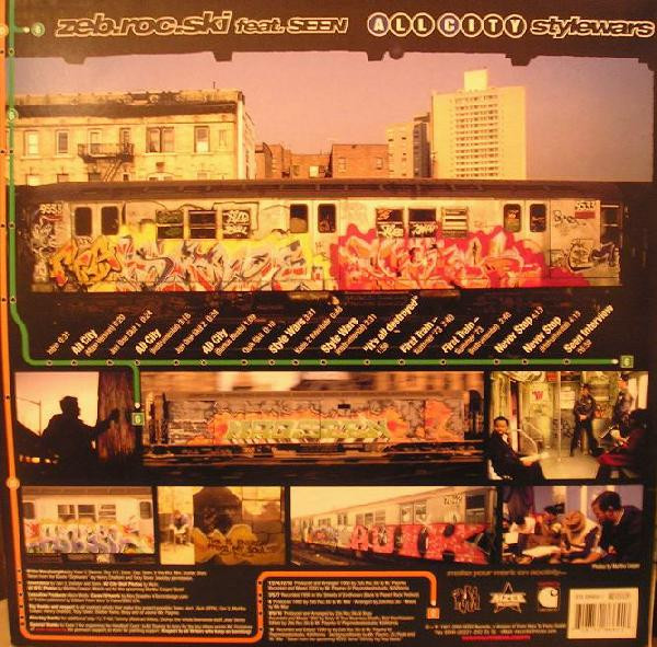 Zeb.Roc.Ski Feat. Seen - All City / Style Wars | MZEE Records (MZEE 064) - 4 Zeb.Roc.Ski Feat. Seen - All City / Style Wars | MZEE Records (MZEE 064) - 4