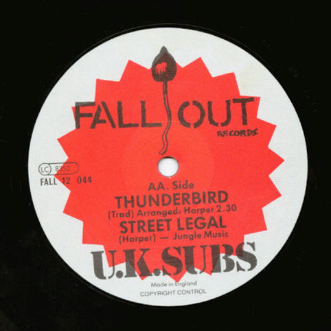 UK Subs - Hey Santa | Fallout Records (Fall 12 044) - 4