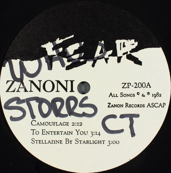 Zanoni - Zanoni | Zanon Records (ZP-200) - 3 Zanoni - Zanoni | Zanon Records (ZP-200) - 3
