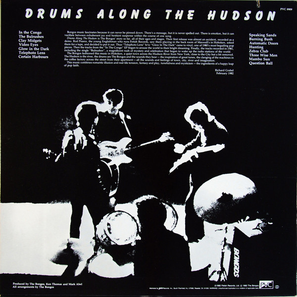 The Bongos - Drums Along The Hudson | PVC Records (PVC 8909) - 2 The Bongos - Drums Along The Hudson | PVC Records (PVC 8909) - 2