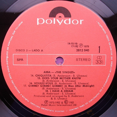 ABBA - The Singles (The First Ten Years) | Polydor (2612040) - 4