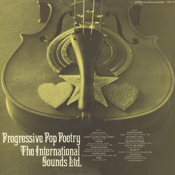 The International Sounds Ltd. - Progressive Pop Poetry | BASF (CRA 121) - 2 The International Sounds Ltd. - Progressive Pop Poetry | BASF (CRA 121) - 2