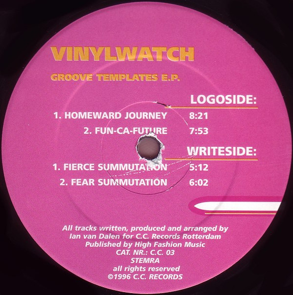 Vinylwatch - Groove Templates EP | CC Records (CC 004) - 3