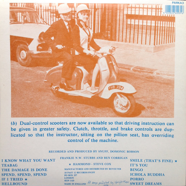 Snuff - Reach | 10 Past 12 Records (PARKA3) - 2