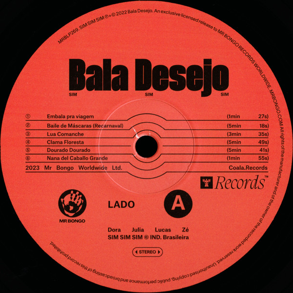 Bala Desejo - Sim Sim Sim | Mr Bongo (MRBLP269) - 3 Bala Desejo - Sim Sim Sim | Mr Bongo (MRBLP269) - 3