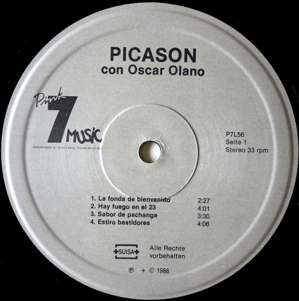 Picason - Picason | Pink 7 Music (P7L56) - 3