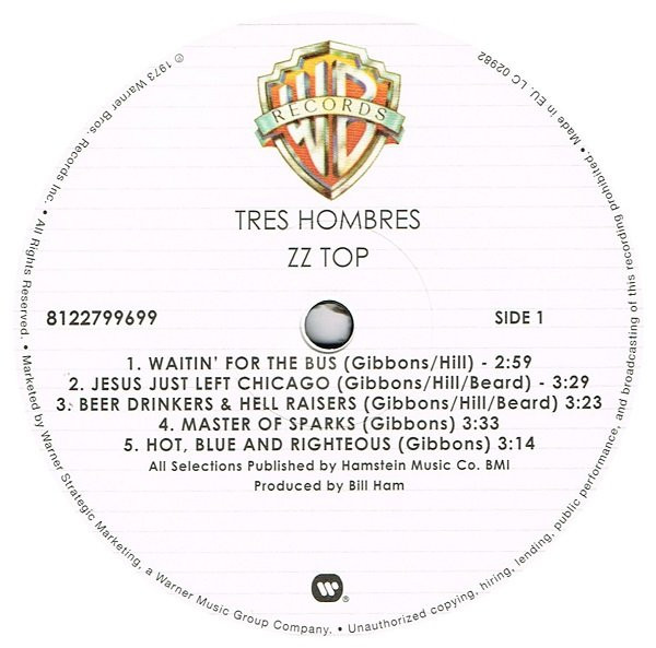 ZZ Top - Tres Hombres | Warner Bros. Records (8122799699) - 4