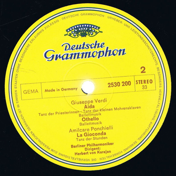 Herbert von Karajan , Berliner Philharmoniker - Opernballette - Polowetzer Tänze • Tanz Der Stunden U.a. = Polovtsian Dances • Dance Of The Hours & Others | Deutsche Grammophon (2530 200) - 4 Herbert von Karajan , Berliner Philharmoniker - Opernballette - Polowetzer Tänze • Tanz Der Stunden U.a. = Polovtsian Dances • Dance Of The Hours & Others | Deutsche Grammophon (2530 200) - 4