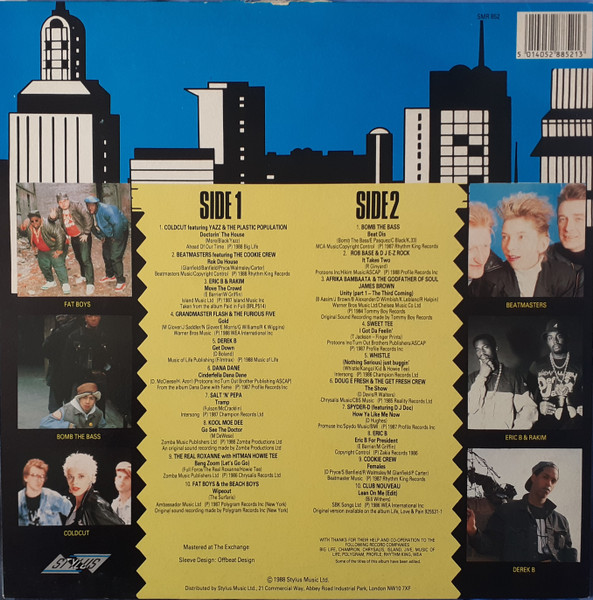 Various - Hip Hop And Rapping In The House | Stylus Music (SMR 852) - 2 Various - Hip Hop And Rapping In The House | Stylus Music (SMR 852) - 2