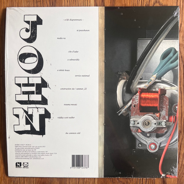 John - A Life Diagrammatic | Brace Yourself Records (BYREC-050LPX) - 3
