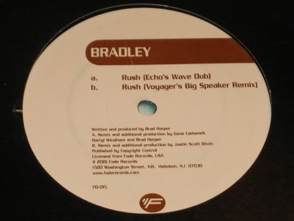 Bradley - Rush | Fade Records (FD-015) - 2 Bradley - Rush | Fade Records (FD-015) - 2