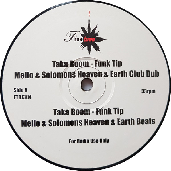 Taka Boom / Phillip Damien / Blankk Transit - Funk Tip / Sacrifice / Peace Touch | Freetown Inc (FTDJ304)