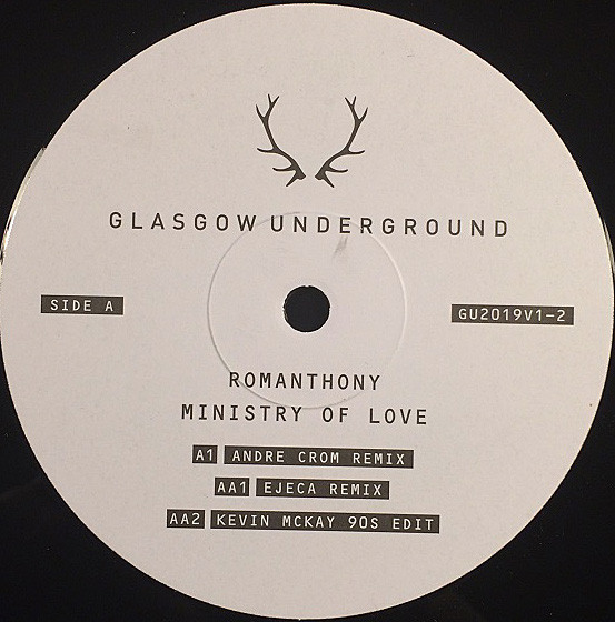 Romanthony - Ministry Of Love 2013 | Glasgow Underground (GU 2019V1-2) - main