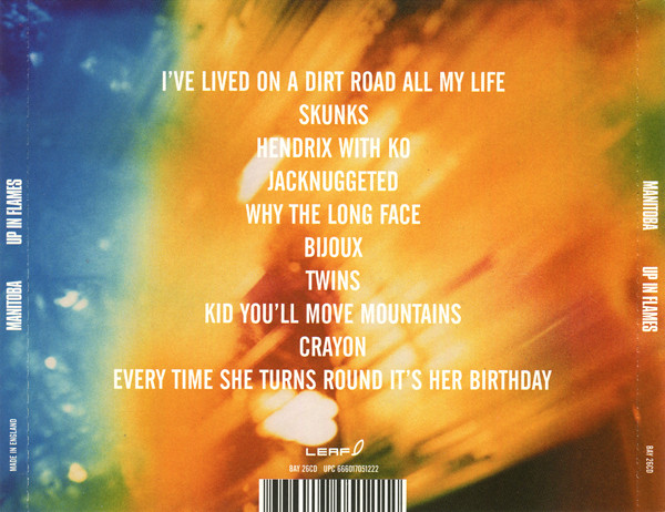 Manitoba - Up In Flames | Leaf (BAY 26CD) - 2