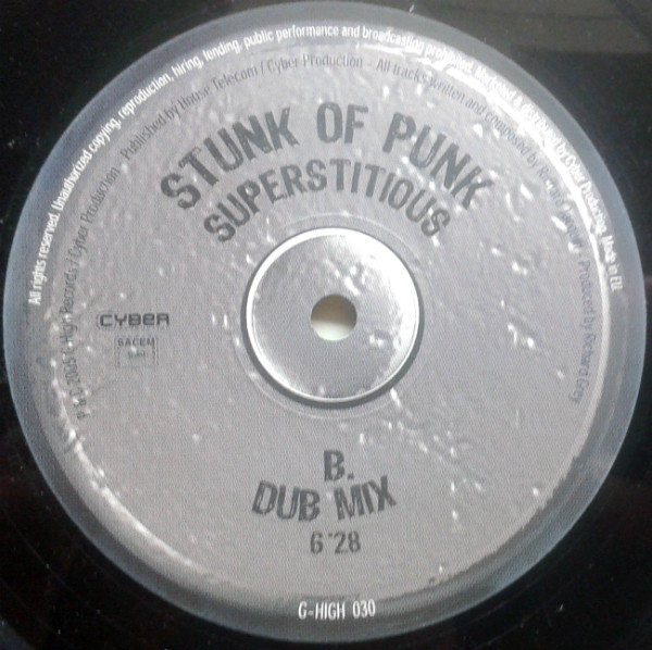 Stunk Of Punk - Superstitious | G-High Records (G-HIGH 030) - 4