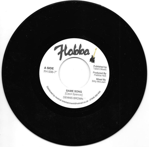 Dennis Brown - Same Song | Flabba (FH 006-7“) - main