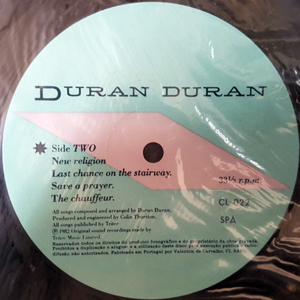 Duran Duran - Rio | EMI (CL 022) - 4