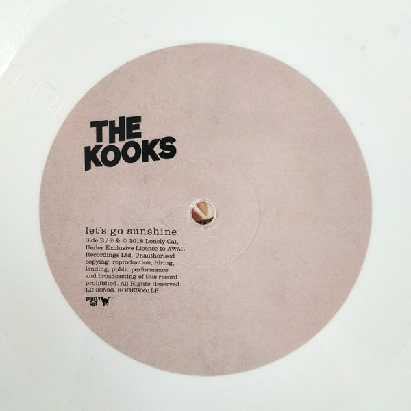 The Kooks - Let's Go Sunshine | Lonely Cat (KOOKS001LP) - 4 The Kooks - Let's Go Sunshine | Lonely Cat (KOOKS001LP) - 4