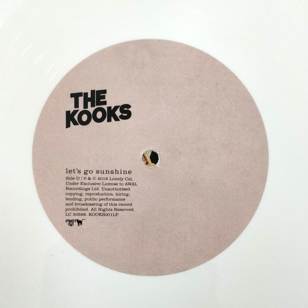 The Kooks - Let's Go Sunshine | Lonely Cat (KOOKS001LP) - 3 The Kooks - Let's Go Sunshine | Lonely Cat (KOOKS001LP) - 3