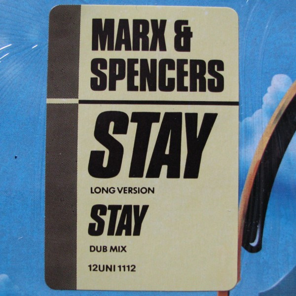 Marx & Spencer - Stay (12") [Vinyl] | Unidisc (12UNI-1112) - 3