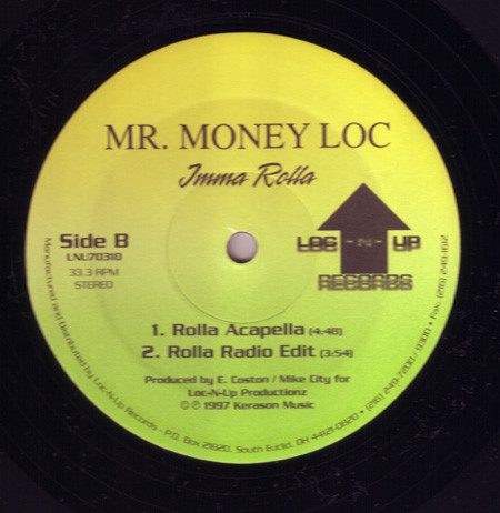 Mr. Money Loc - Imma Rolla | Loc-N-Up Records (LNU70310) - 2 Mr. Money Loc - Imma Rolla | Loc-N-Up Records (LNU70310) - 2