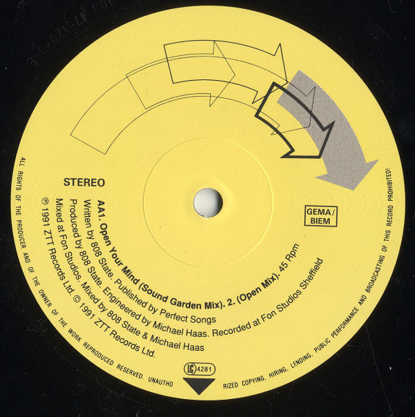 808 State - Lift / Open Your Mind | ZTT (ZANG 20T) - 3 808 State - Lift / Open Your Mind | ZTT (ZANG 20T) - 3
