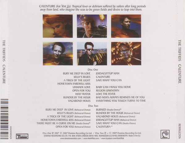 The Triffids - Calenture | Domino (REWIGCD26) - 2