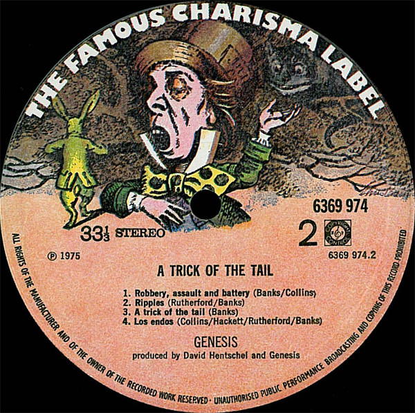 Genesis - A Trick Of The Tail | Charisma (6369 974) - 4 Genesis - A Trick Of The Tail | Charisma (6369 974) - 4