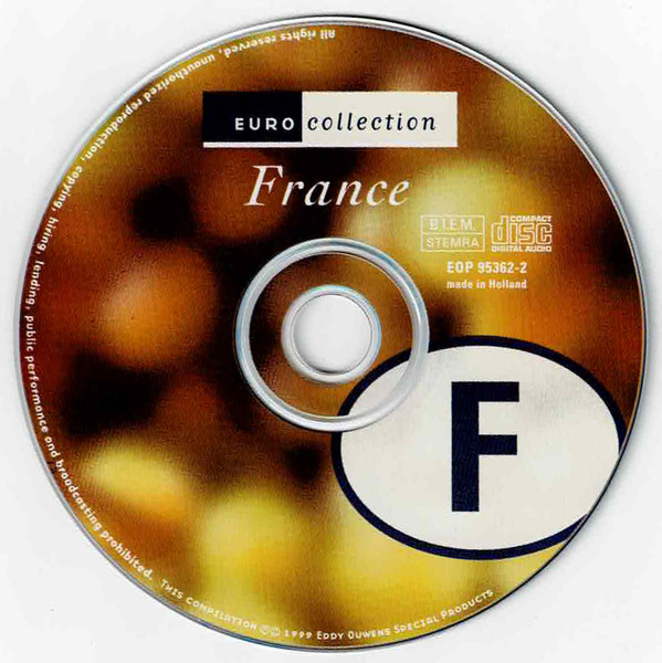 Various - Euro Collection - France | Eddy Ouwens Special Products (EOP 95362-2) - 3