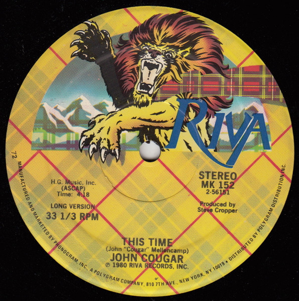 John Cougar Mellencamp - This Time | Riva (MK 152) - main