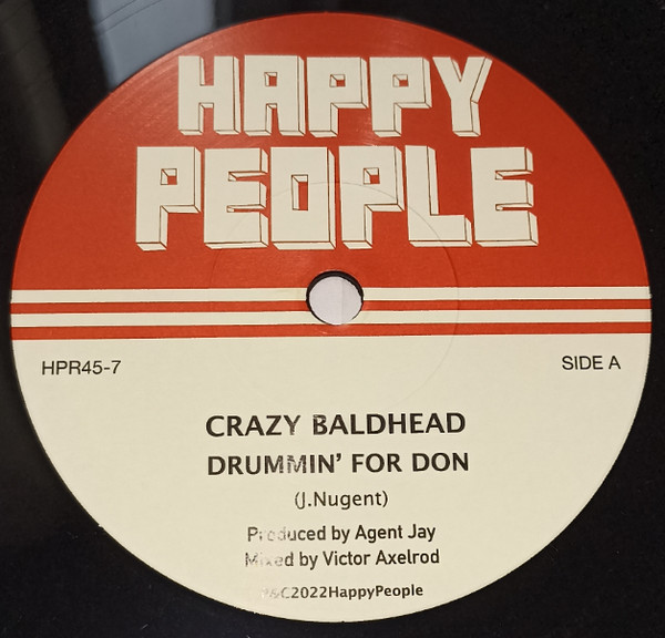 Crazy Baldhead - Drummin' For Don | Happy People (HPR45-7) - main