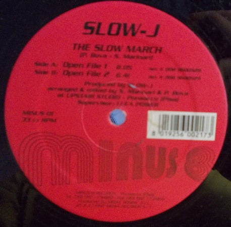 Slow-J - The Slow March | Minus 8 Records (MINUS 001) - main