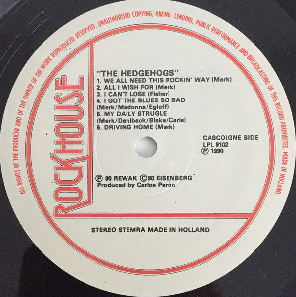 The Hedgehogs - Invasion U.S.A. | Rockhouse (LPL 9102) - 4