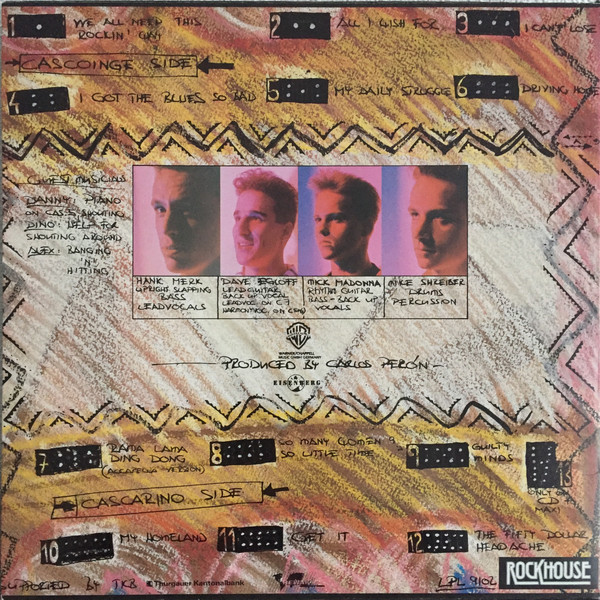 The Hedgehogs - Invasion U.S.A. | Rockhouse (LPL 9102) - 2