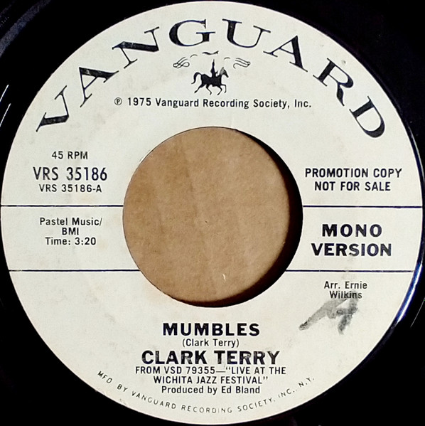 Clark Terry - Mumbles | Vanguard (VSD 35186) - main