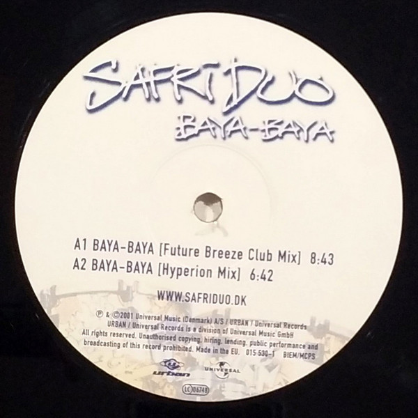 Safri Duo - Baya-Baya | Urban (015 530-1) - 3 Safri Duo - Baya-Baya | Urban (015 530-1) - 3