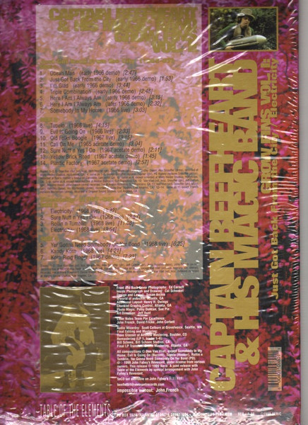 Captain Beefheart & The Magic Band - Grow Fins Vol. I: Just Got Back From The City / Electricity | Xeric (XER-LP-98) - 3