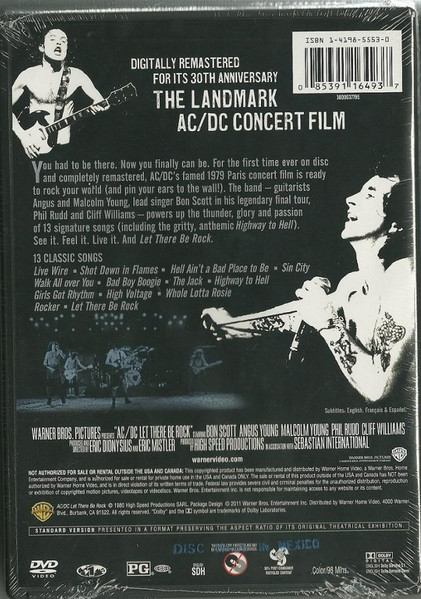 AC/DC - Let There Be Rock | Warner Home Video (3000037795) - 2 AC/DC - Let There Be Rock | Warner Home Video (3000037795) - 2