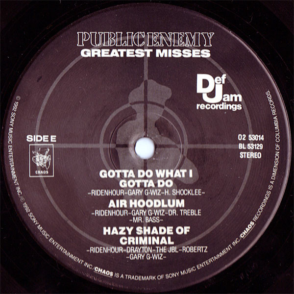 Public Enemy - Greatest Misses | Def Jam Recordings (02 53014) - 3 Public Enemy - Greatest Misses | Def Jam Recordings (02 53014) - 3