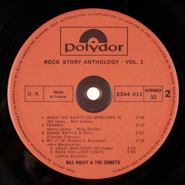 Bill Haley - Rock Story Anthology Vol.1 | Polydor (2344 011) - 4