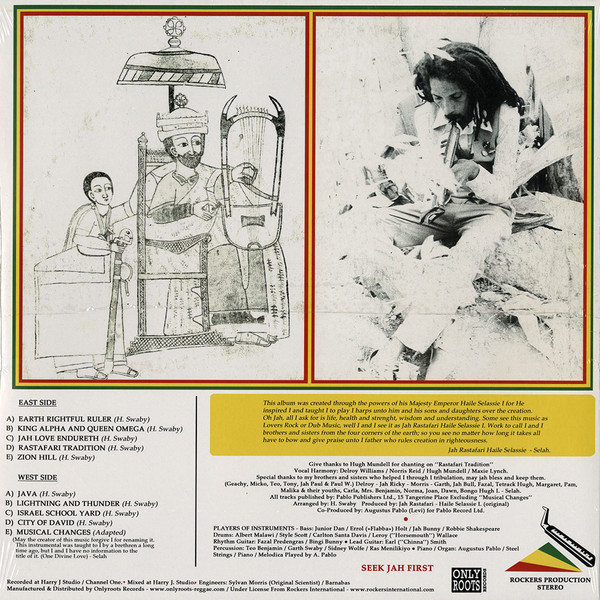 Augustus Pablo - Earth Rightful Ruler: Emperor Haile Selassie I | Message (ORLP19) - 2 Augustus Pablo - Earth Rightful Ruler: Emperor Haile Selassie I | Message (ORLP19) - 2