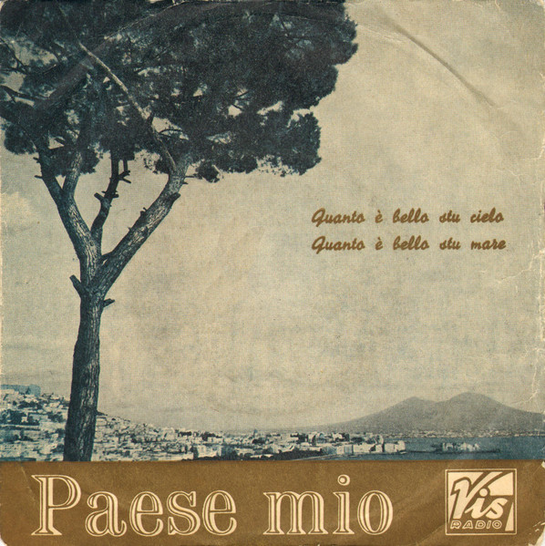 Gloria Christian Con Gino Conte E La Sua Orchestra - Paese Mio | Vis Radio (VLMQN 056078)
