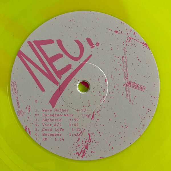 Neu! - Neu! '86 | Grönland Records (LPGRONIV) - 4