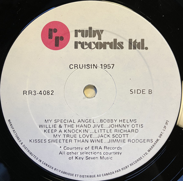 Various - Cruisin' 1957 [Vinyl] | Ruby Records Limited (RR3-4082) - 4