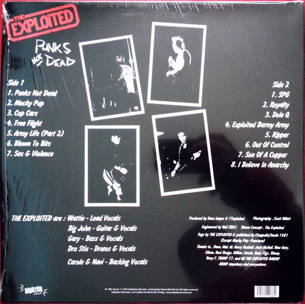 The Exploited - Punks Not Dead | Radiation Reissues (RRS72) - 2