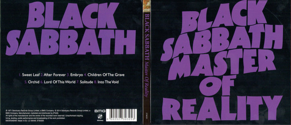 Black Sabbath - Master Of Reality | BMG (2730325) - 2