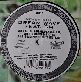 Dream Wave Feat. Sabine Meißner - Never Stop | Spaceflower Records (SPF-0037-12)