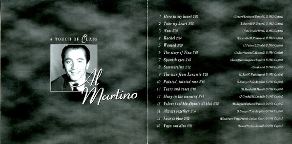Al Martino - A Touch Of Class | Disky (TC 862642) - 3