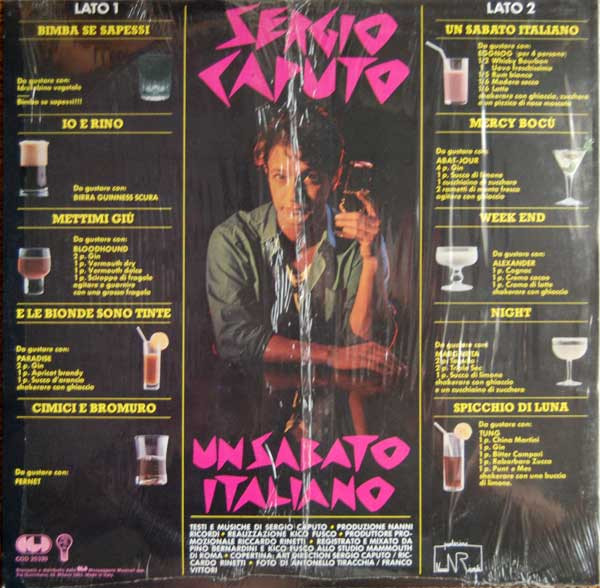 Sergio Caputo - Un Sabato Italiano | CGD (CGD 20339) - 2